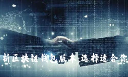 全面解析区块链钱包版本：选择适合你的钱包