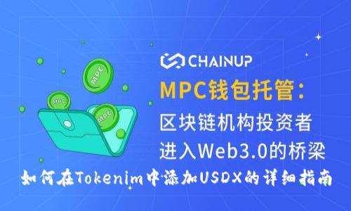如何在Tokenim中添加USDX的详细指南